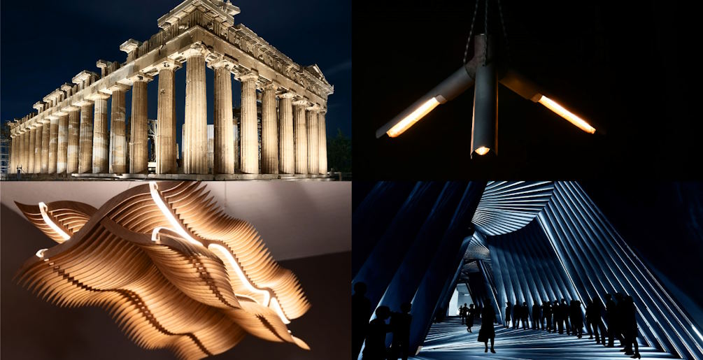 illuminating architectural wonders